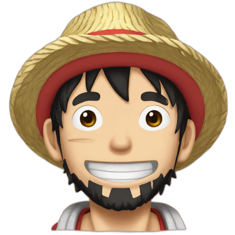 Luffy emoji