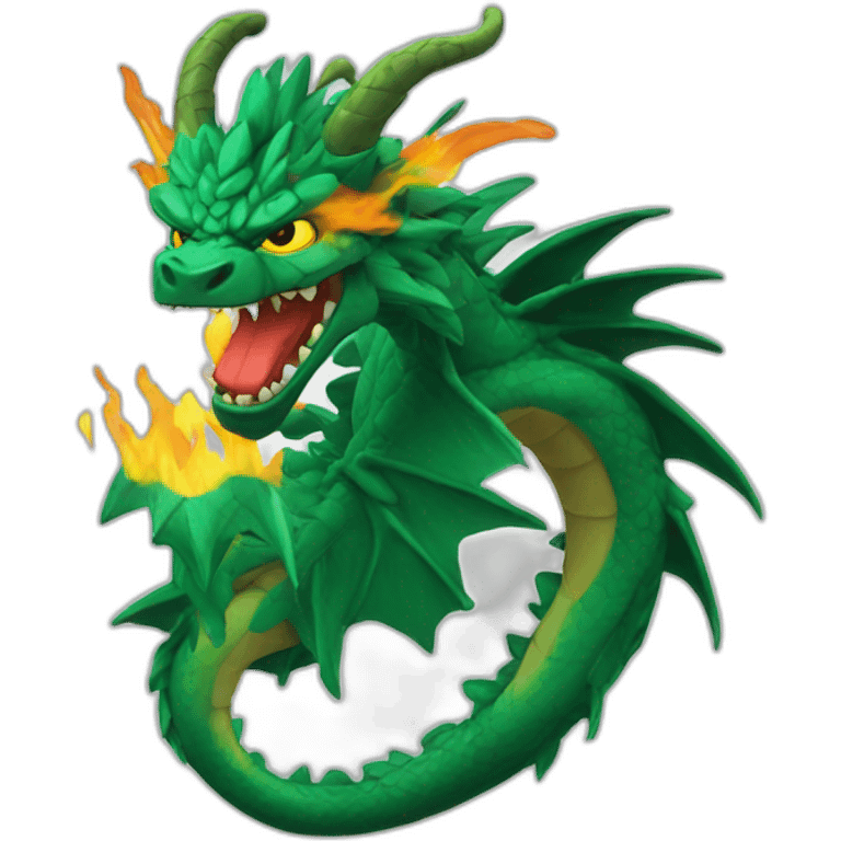 Drago feu emoji