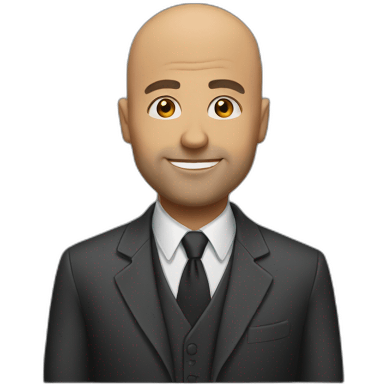 Best bald boss ever emoji