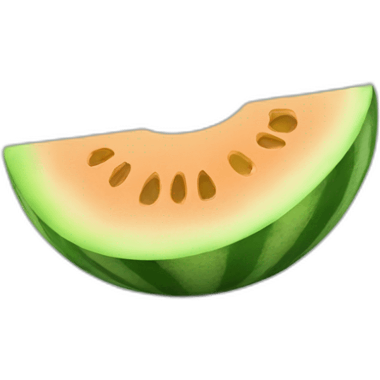 Melon qui marche  emoji