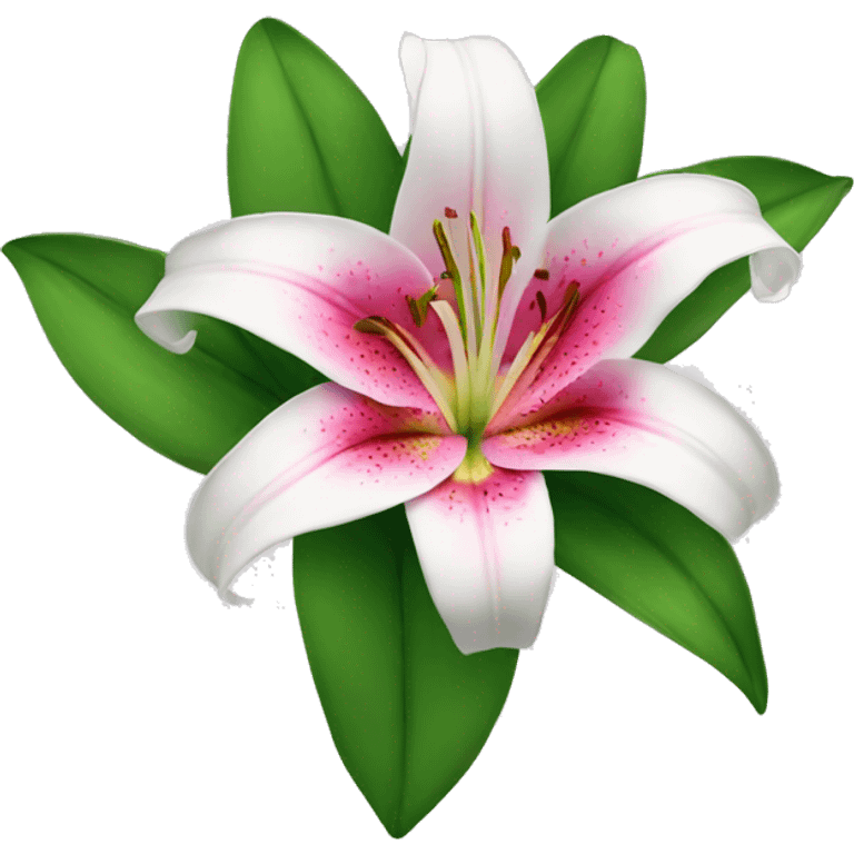 lilly flower emoji