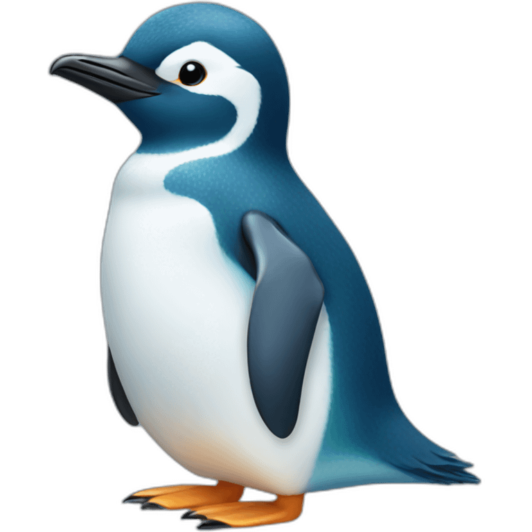 Blue Penguin emoji