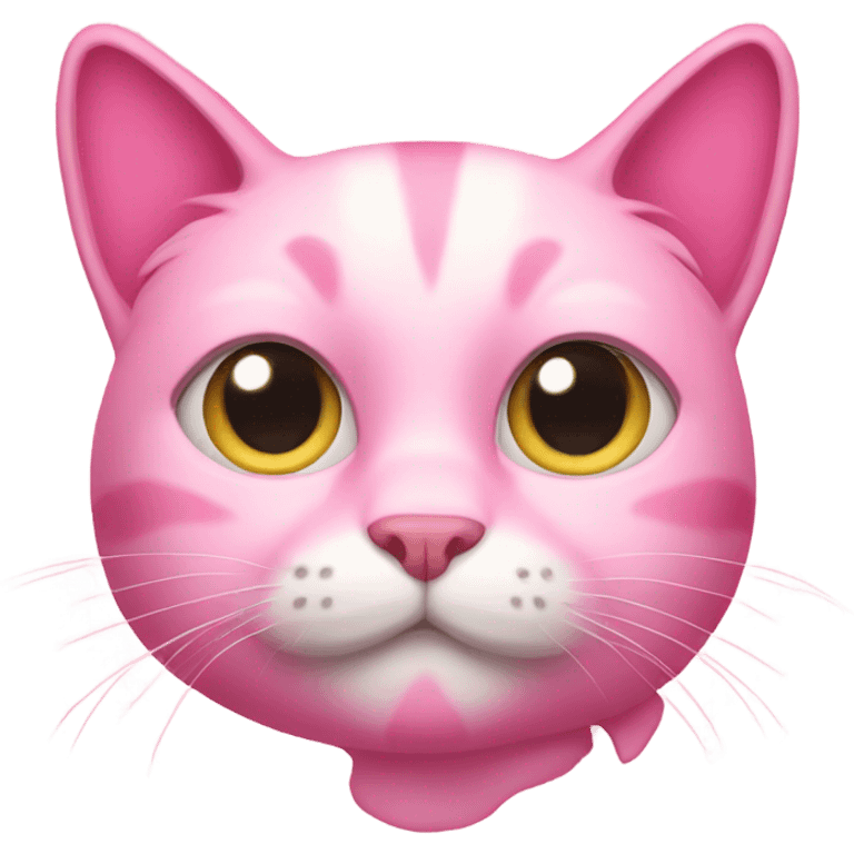 pink cat emoji