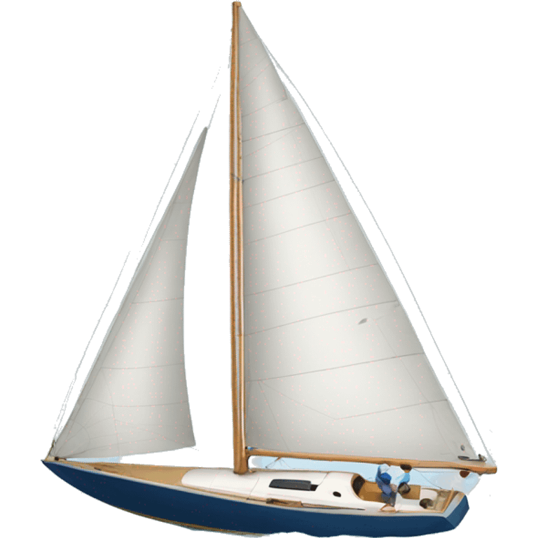 racing sailboat emoji