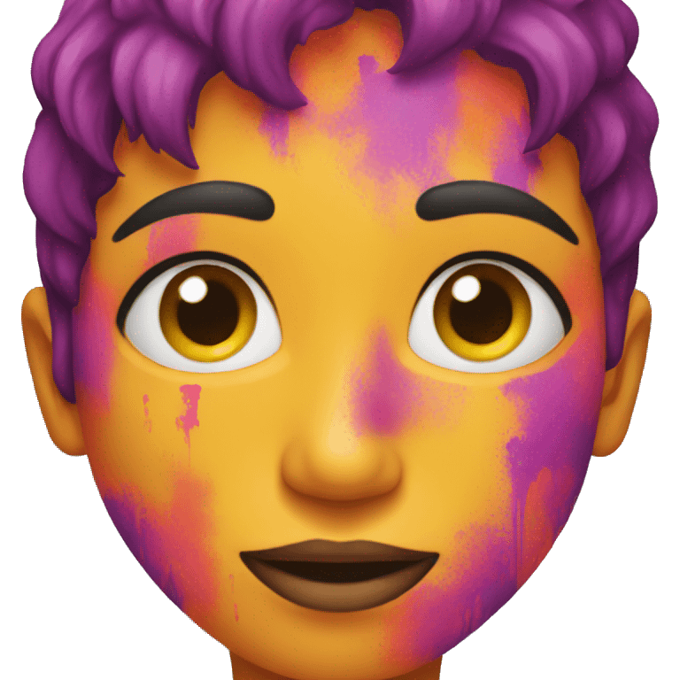 Holi color emoji