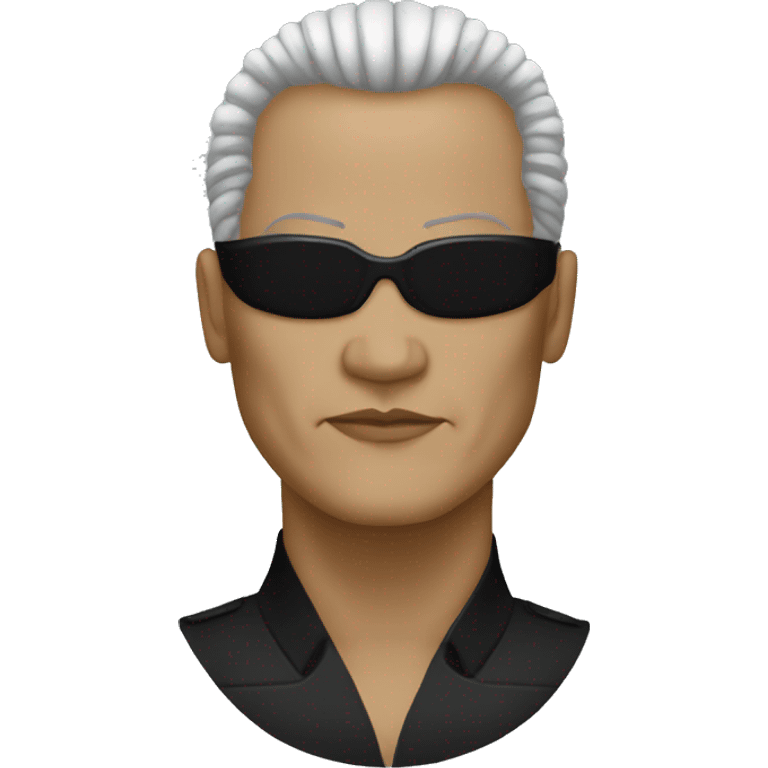 Morpheus,character from the movie The Matrix emoji emoji