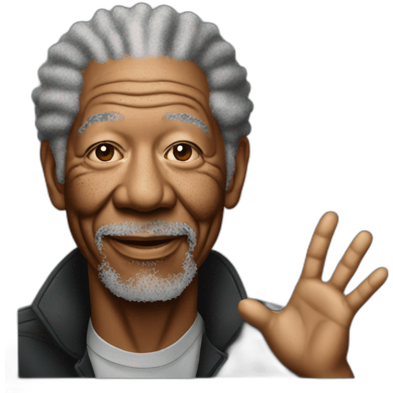 morgan freeman emoji