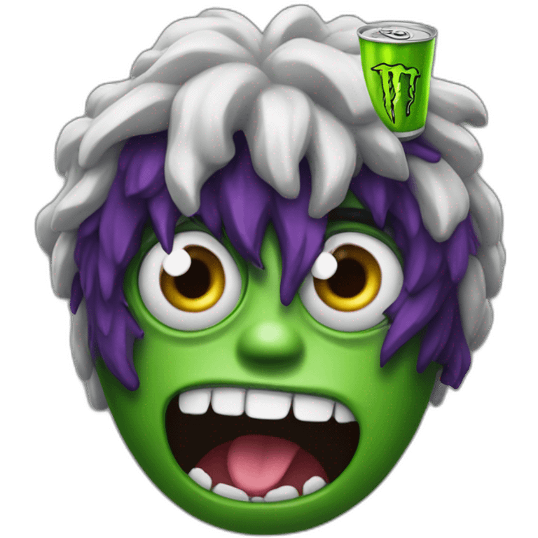 Monster energy boisson original emoji