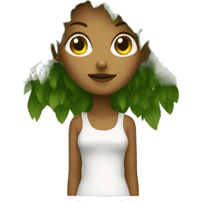 driade tree woman  emoji