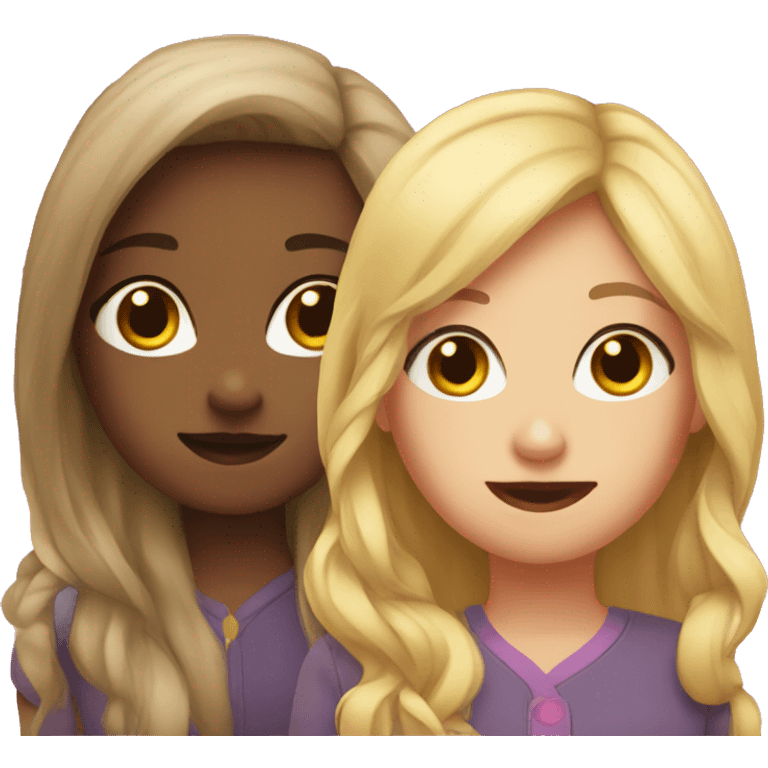 Girl trio emoji