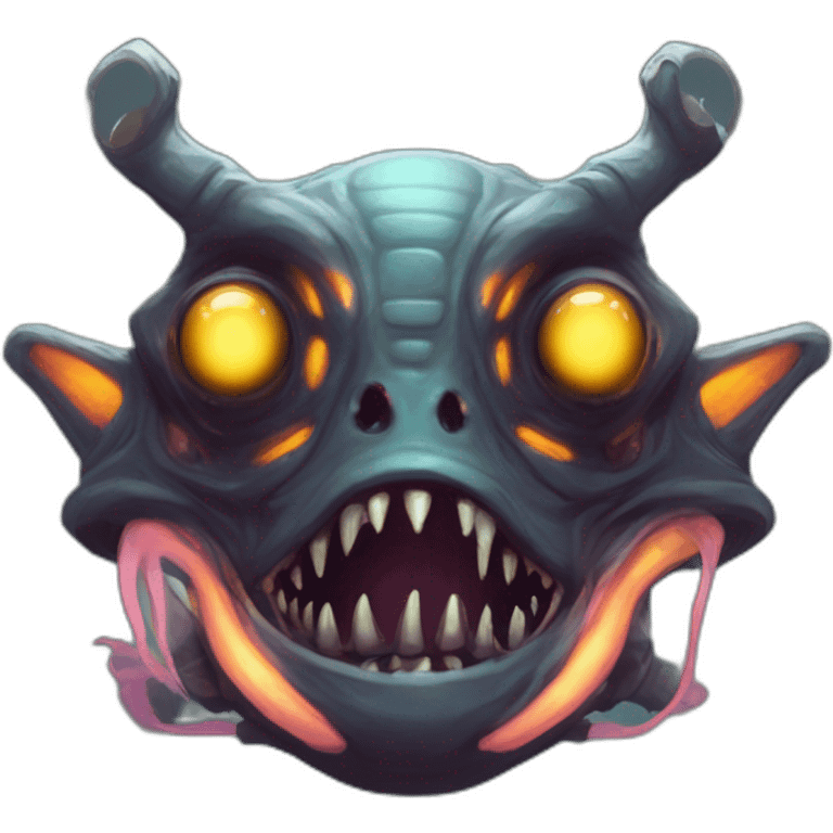 alien Abomination futuristic roguelike rpg style inspired by slay thee spire emoji