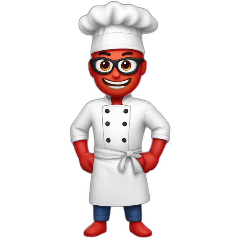 Chef spider-man emoji