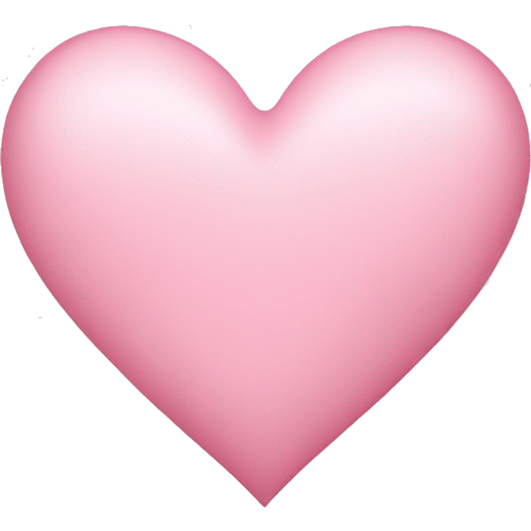 light pink heart emoji