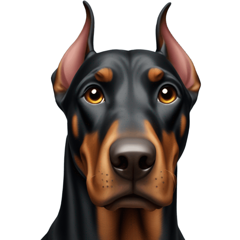 Doberman number 1 emoji