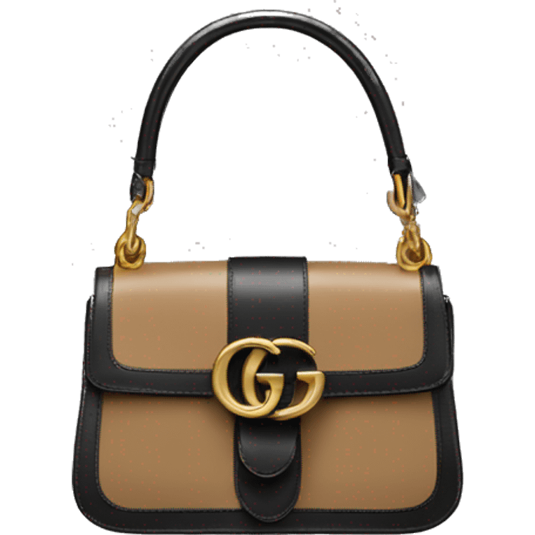 Gucci bag black horsebit  emoji