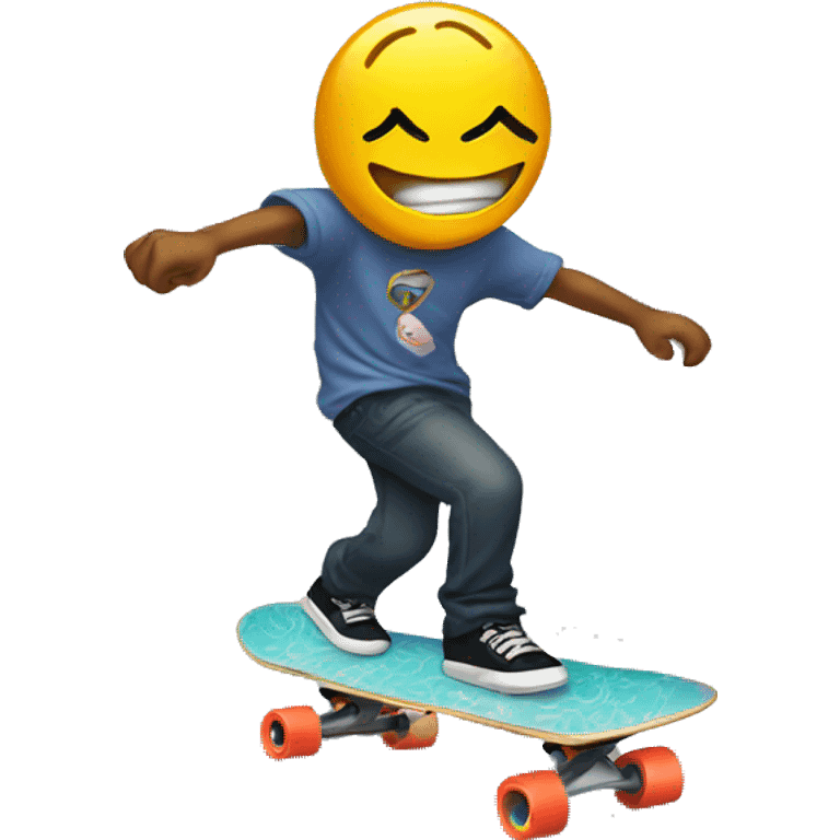 CT on skateboard  emoji