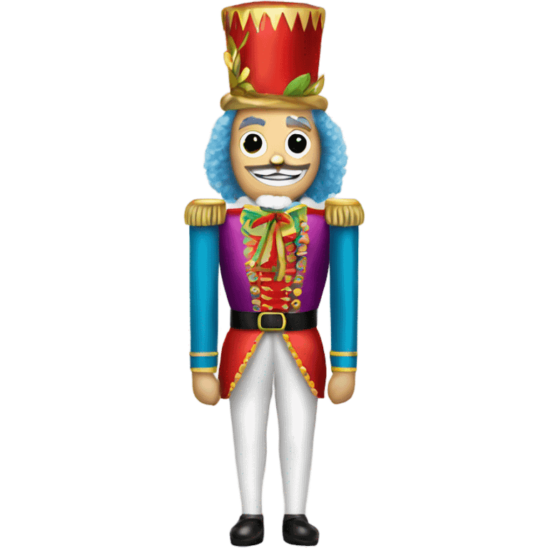 rainbow nutcracker emoji