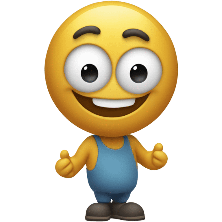 a smiley smiski emoji