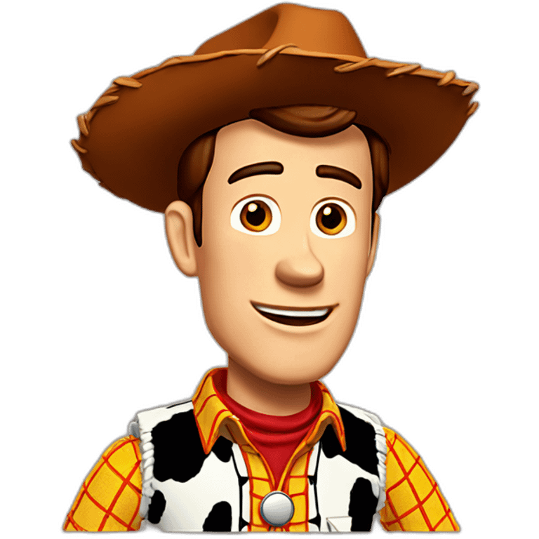 Woody toy story emoji