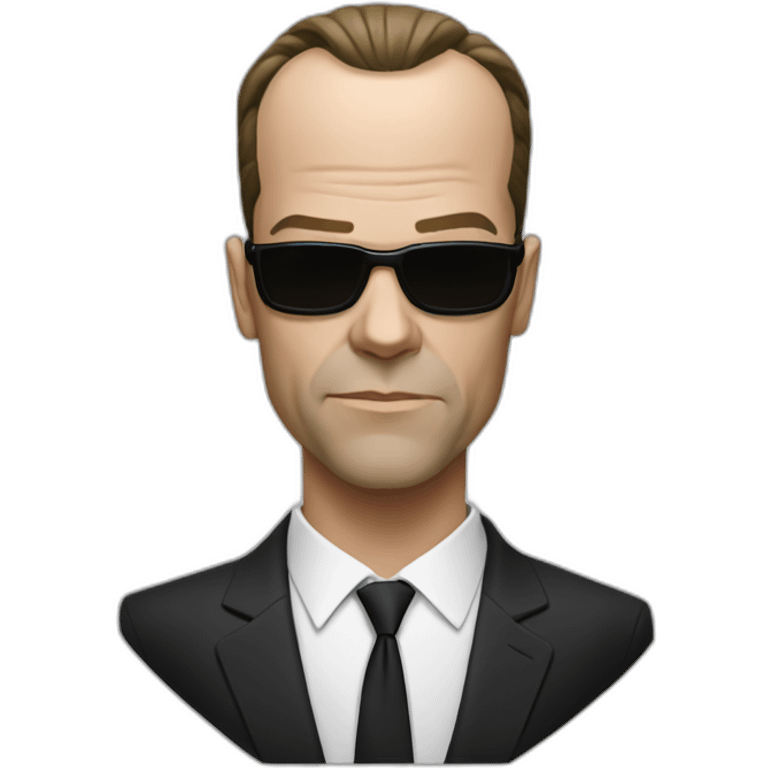 realistic agent smith emoji