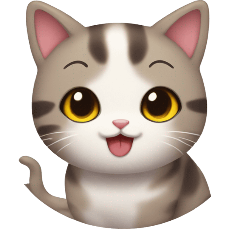 Kawaii Cat Café emoji