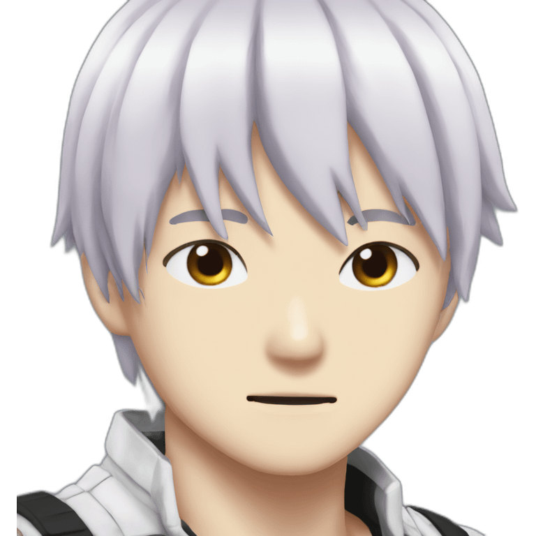 Shoto todoroki depress emoji