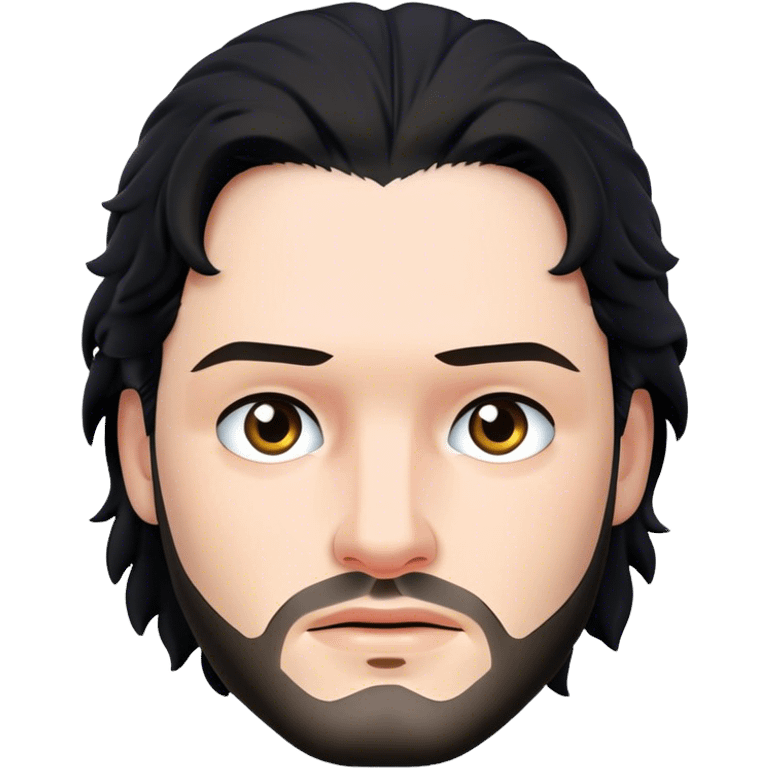 Jon Snow from game of thrones emoji