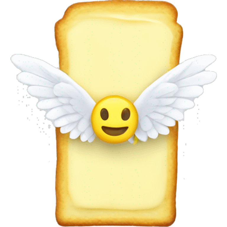 butter with white wings emoji