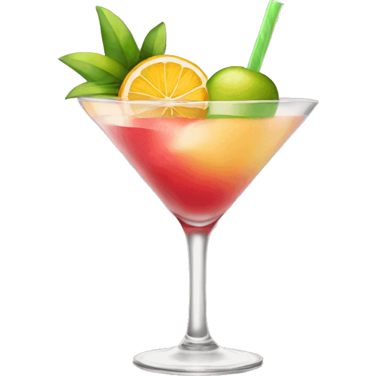 A fruity cocktail emoji