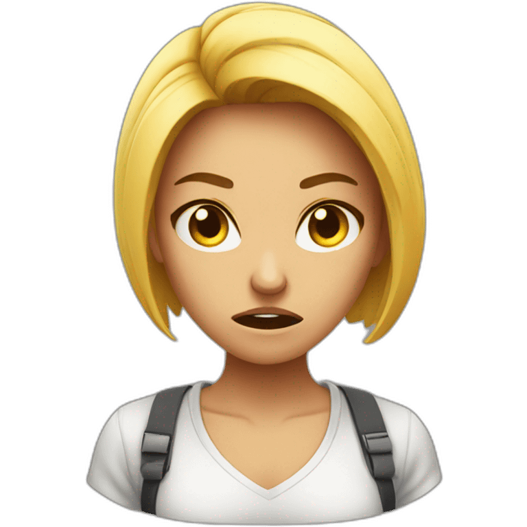 angry girlfriend emoji