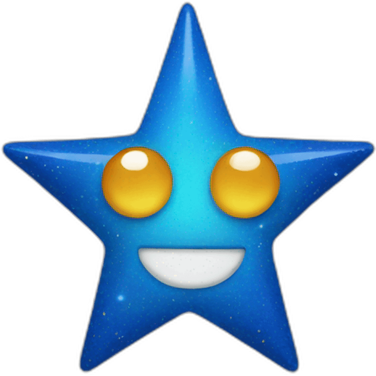 Blue star emoji