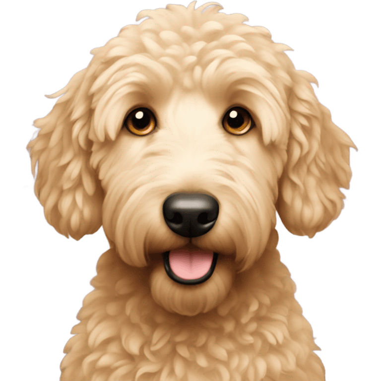 Golden doodle  emoji