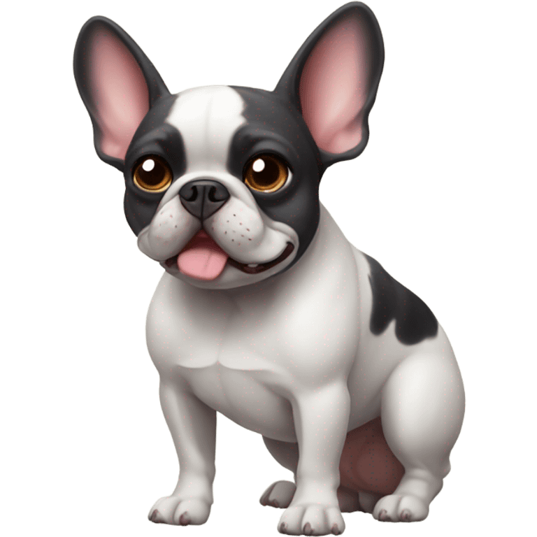 French bulldog  emoji