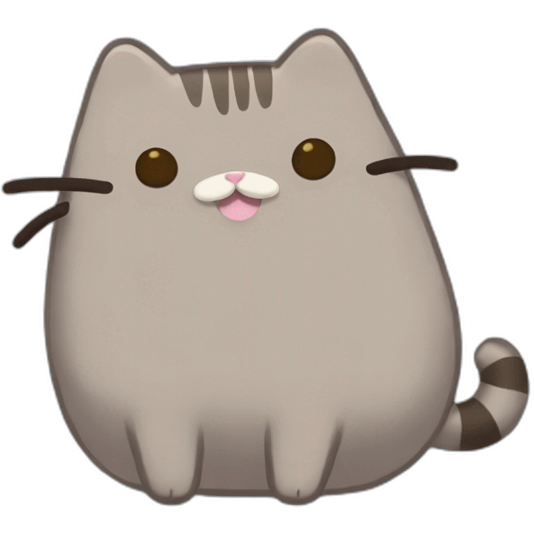 Pusheen pip emoji