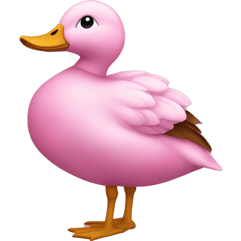 Canard rose  emoji