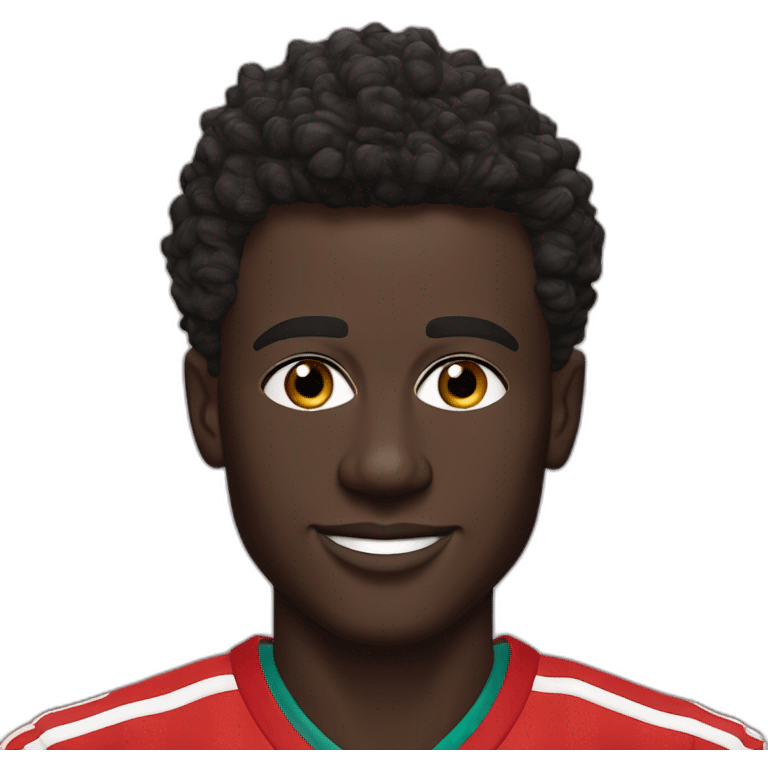 ALPHONSO DAVIES Bayern Munich jersey emoji