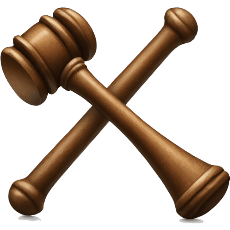 gavel hammer emoji