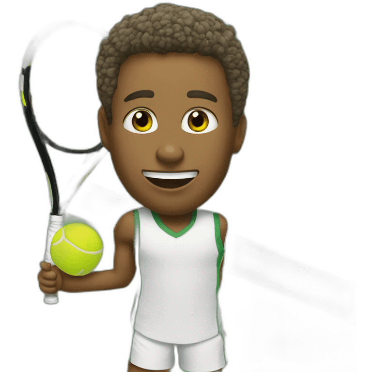 tennis morning emoji