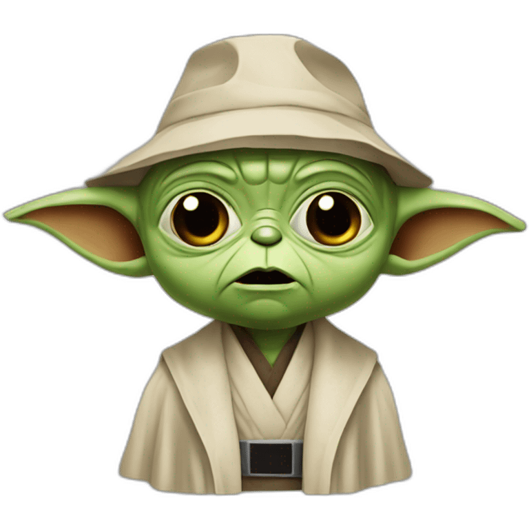 Yoda qui frappe Hitler emoji