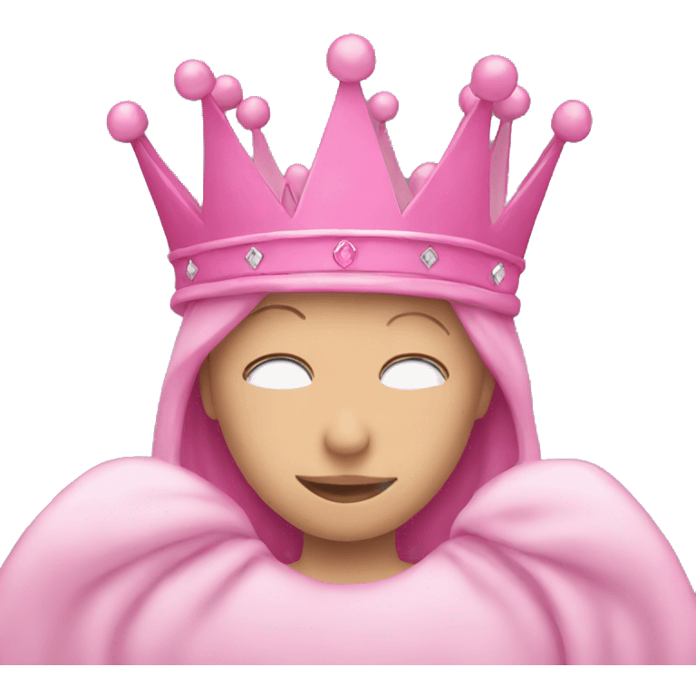 pink crown emoji