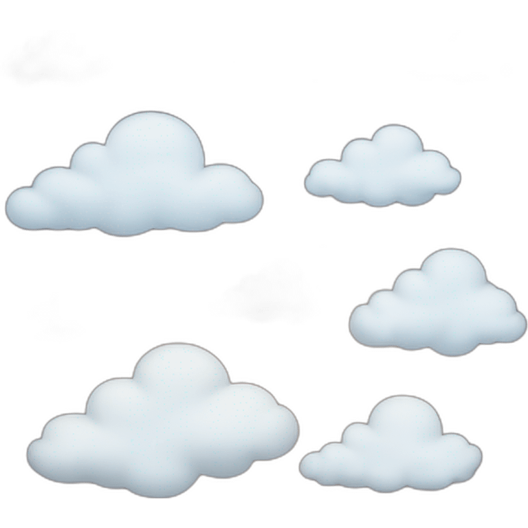 stars in the cloud emoji