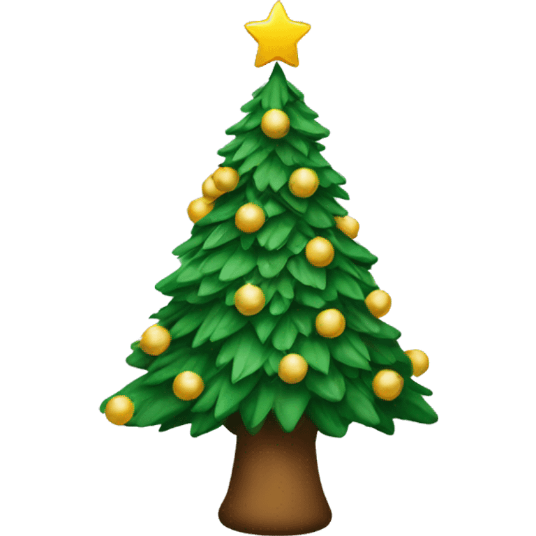 Christmas tree emoji