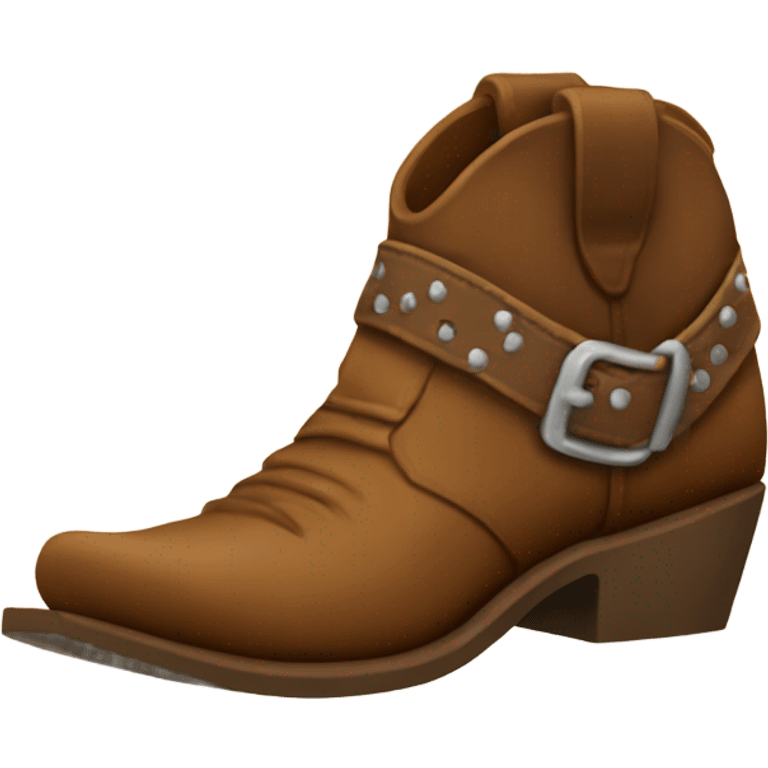 Cowboy shoes emoji