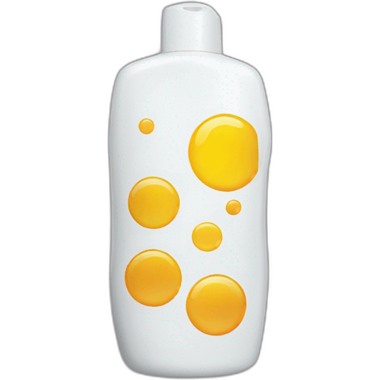 Sunscreen bottle emoji