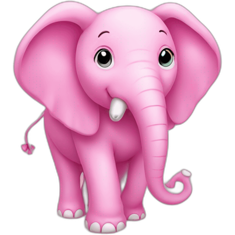 pink elephant emoji