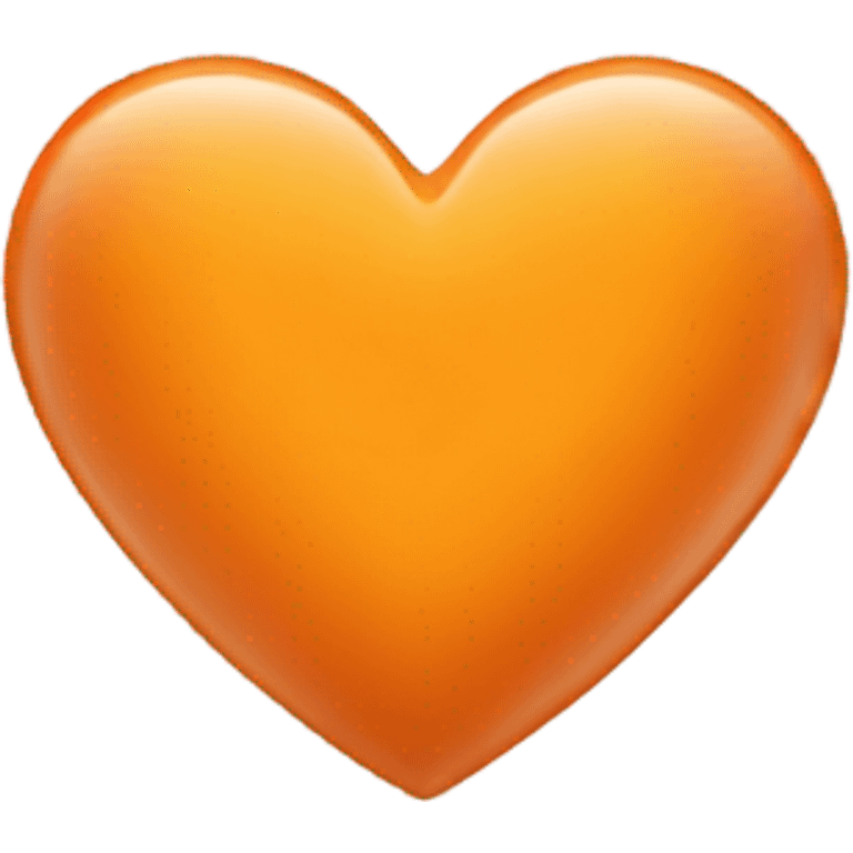 Light orange heart emoji