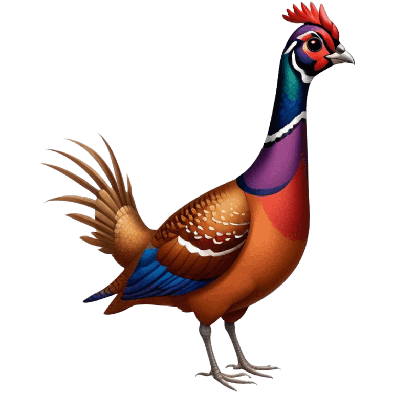 Chinese Ring-necked Pheasant emoji