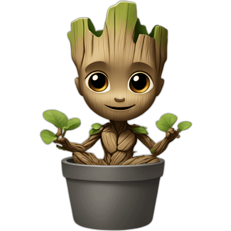 baby groot emoji