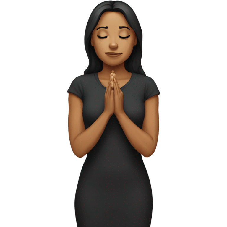 Janel praying emoji