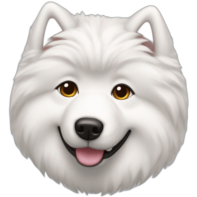 Samoyed loaf emoji